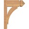Ekena Millwork Thorton Arts & Crafts Smooth Outlooker, Western Red Cedar, 5 1/2"W x 12"D x 16"H OUT06X12X16THR03SWR - alternate 3